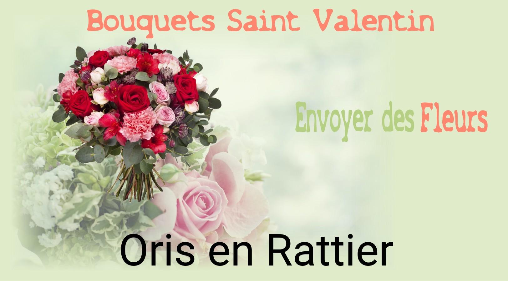 Roses de Saint-Valentin livrées à Oris-en-Rattier